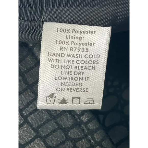 Susan Graver Womens Small Black Style Blazer short Faux Leather Business Casual - Picture 8 of 11